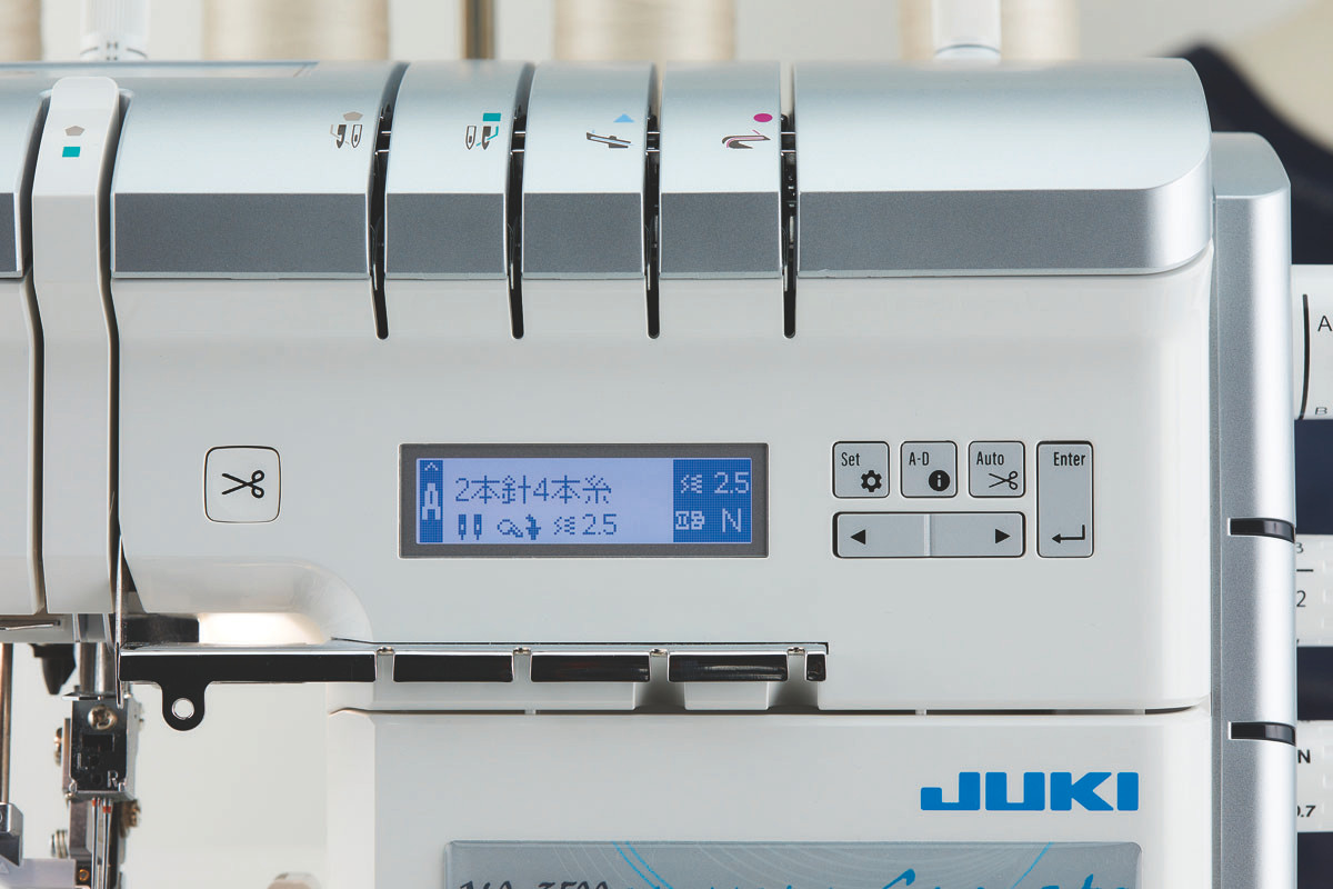 JUKI MO-3000QVP Akane Air Threader Serger Machine