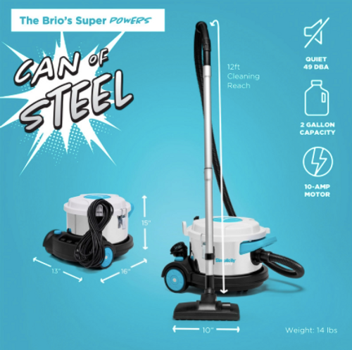 Simplicity Brio Canister Vacuum - Thumbnail 5