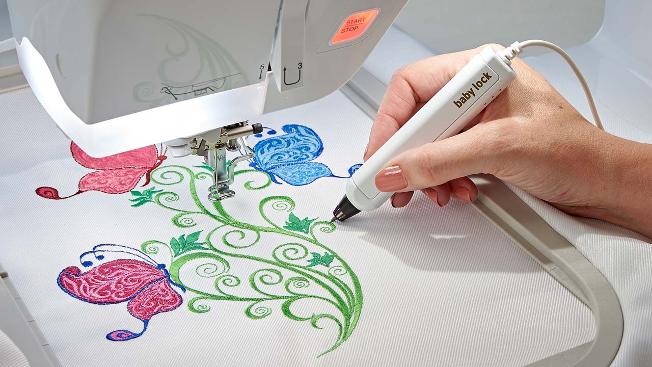 Baby Lock Pathfinder Embroidery Machine
