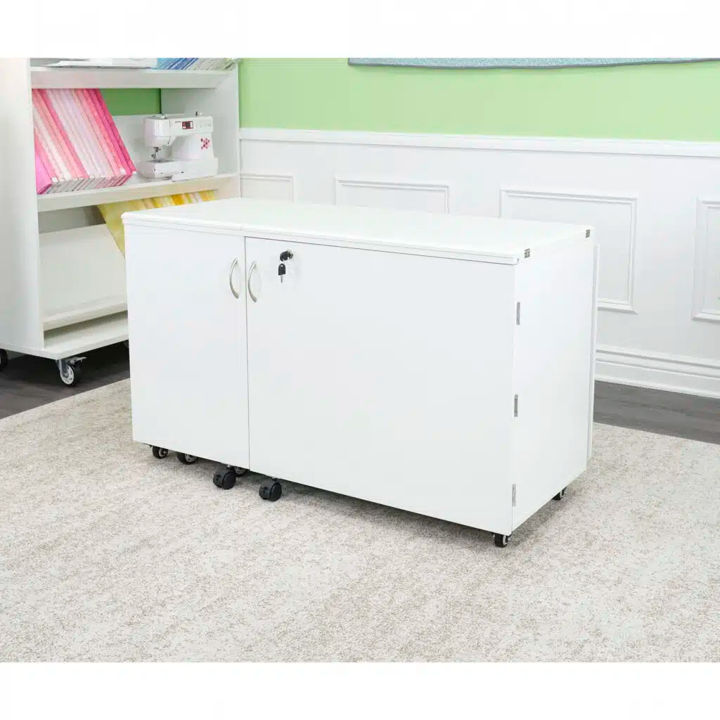 Kangaroo Aussie Sewing Cabinet K8611 -Ash White