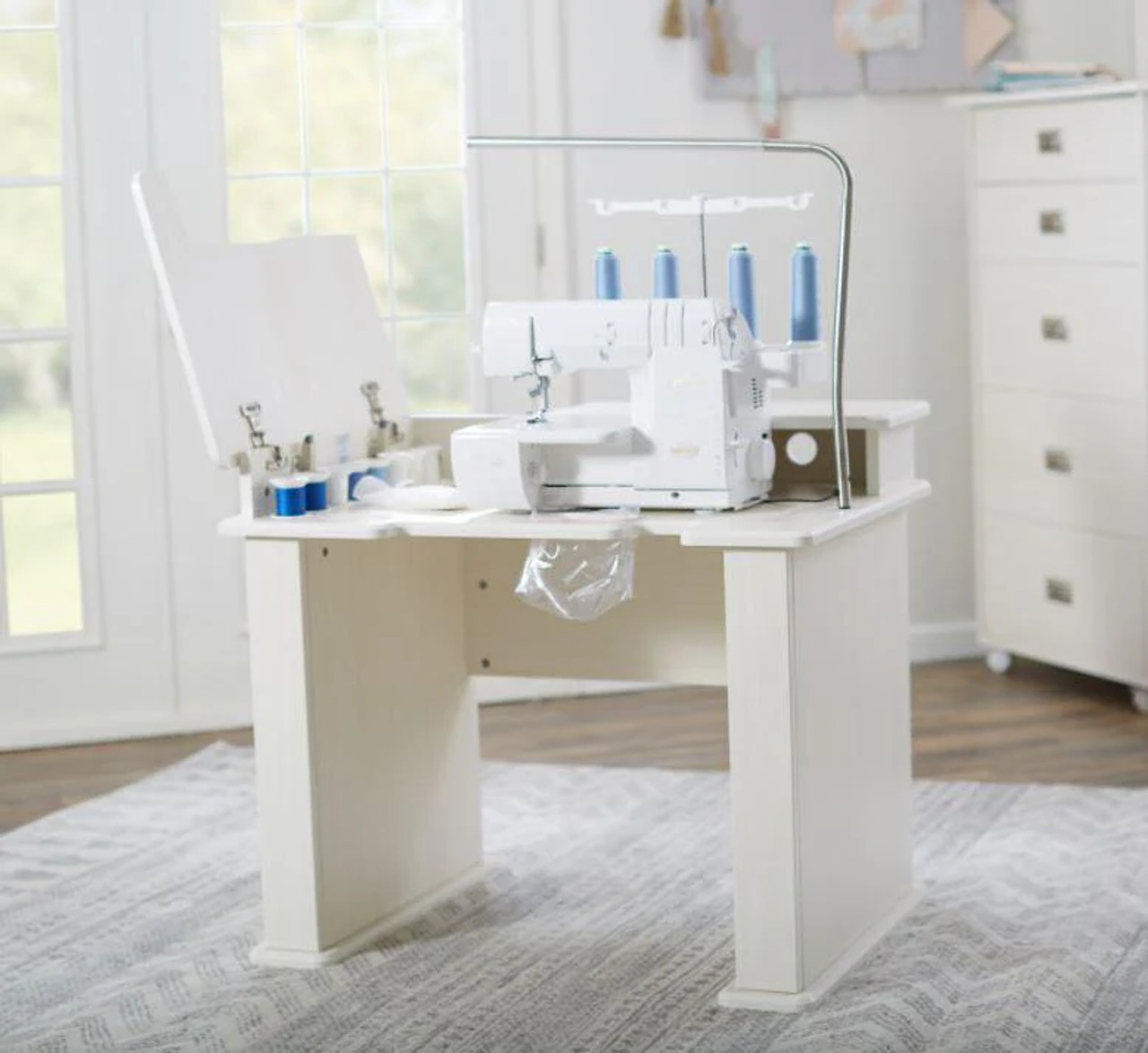 Koala Serger Studio Sewing Cabinet SC-W001- White
