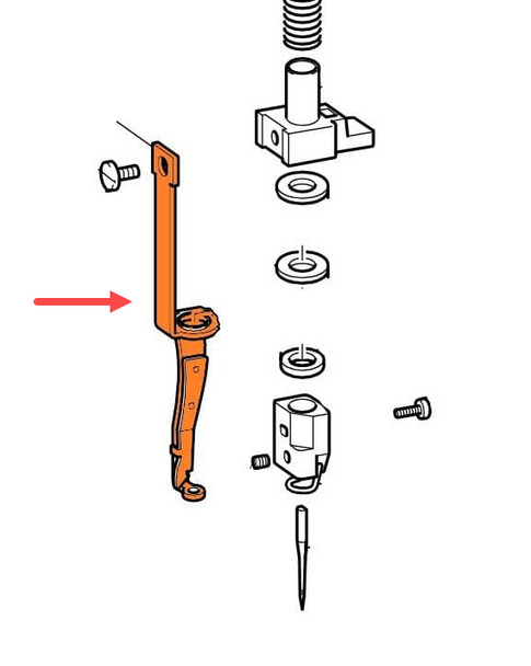 Brother Presser Foot for Multi-Needle Embroidery Machines | XC5685151