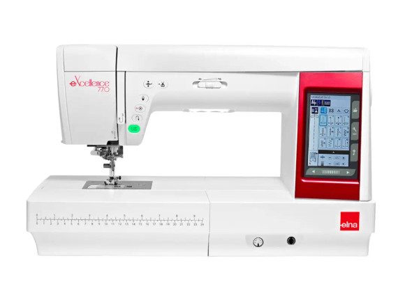 ジャノメミシン　elna excellence 730 テーブル付き　 蛇の目、ステッチ245種類のコンピュータミシン - 価格.com