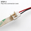 New Gen Snap Connector | 8mm Tape To Wire - 2 Core (5A)