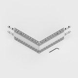 Outer Corner Connector With Semi-Clear Diffuser For 61.5 x 14mm Profile - 6114-OVCC-SET__33877.jpg