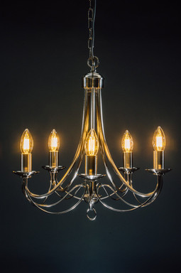 Candle C35 LED Filament Bulb - E14 - 400lm - 2700K Very Warm White - Dimmable - chand5_3__66739__22640.jpg