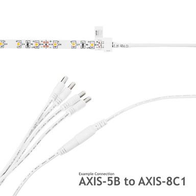 AXIS Connection System - AXIS-5B 2.1mm Plug Branch Splitter Cable 5 Way (3A) - axis-5b-example__87126__43688.jpg