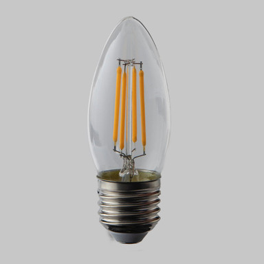 Candle C35 LED Filament Bulb - E27 - 400lm - 2700K Very Warm White - Dimmable - Pack of 3 - TL_C35F_4D_B15_OFF_copy_Base_3_wide_screw__10789.jpg