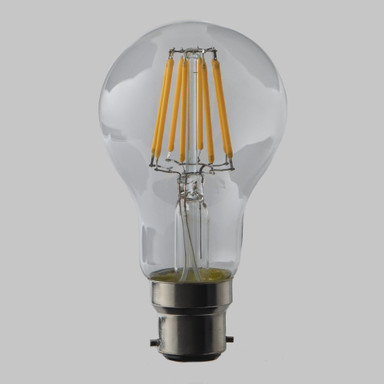GLS LED Filament Lamp - B22 - 800lm - 2700K Warmer White - Easy Dim - tl-gls-8d_b22_off__83507__13342__61511__64156.jpg