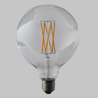 G125 6W Large Globe Dimmable LED Filament Bulb 2200K Extra Warm White - Edison Screw (E27) EasyDim - g125-6d_e27_off__61813__99021.jpg