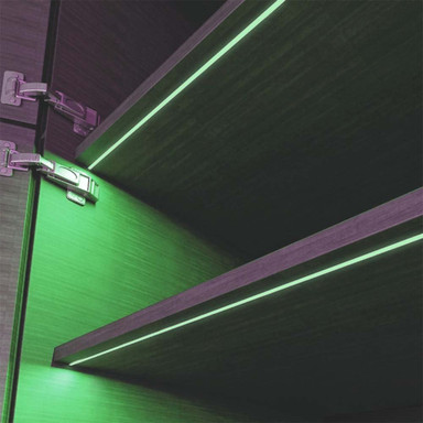 Tagra | IP65 | 12V | Professional | Micro Horizontal Bend LED Neon Flex | 4x10mm | 7.9W p/m | Green | 5 Metre Kit - LS77__81260__87384.jpg