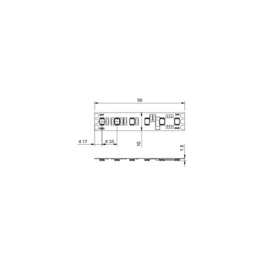 Toning Digital Pixel LED Strip Light 14.8W p/m, 24V, RGB, 120 LEDs, 20 Pixel/m, 5 Metre Reel - TD24-RGB-120-V2__46830.jpg