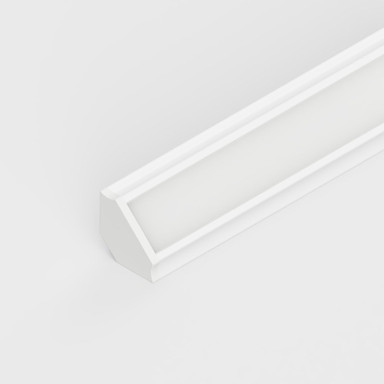 Set of 4 End Caps for Straight Corner Aluminium Extrusion Profile, White - 113113-ENDCAP-WHT-2__69539__73696.jpg