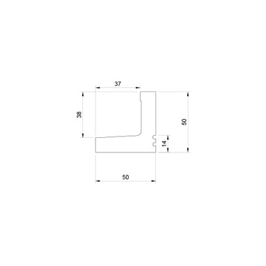 ORAC Stripe U-Shaped High Density Polyurethane Wall Coving - TAGC361__96764.jpg
