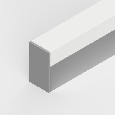 Pack of 10 Endcaps for 23x25mm Aluminium Channel with Box Click Diffuser, End Cap, Silver - 2325-BCENDCAP-SIL-2__89561__05421.jpg