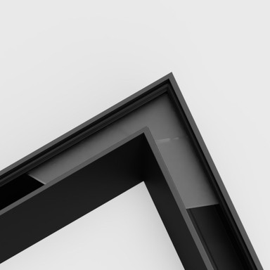 60 Degree Angled Connector for 23x25mm Connectable Aluminium Channel, Black - 2325-60DEG-BLK-2__63551__96398.jpg
