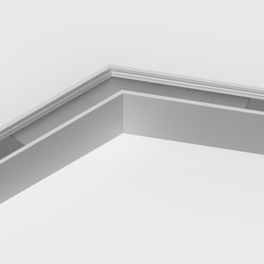 120 Degree Angled Connector for 23 x 25mm Connectable Aluminium Channel, Silver - 2325-120DEG-SIL-2__12142__18630.jpg
