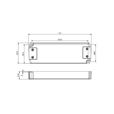 Tagra Professional 12V TRIAC Dimmable Constant Voltage LED Driver 50W - TAGTRIAC12V50WB-TAGTRIAC24V50W-V2__48284.jpg