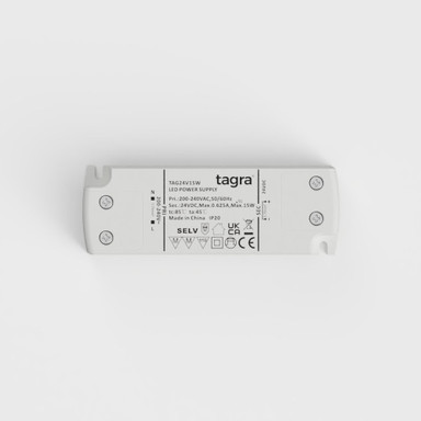 Tagra Professional 24V Constant Voltage LED Driver 15W - TAG24V15W_LED_Driver_2__76979.jpg