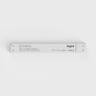 Tagra Super Slimline Linear Professional 12V Constant Voltage LED Driver 45W - TAGTHIN12V45W_LED_Driver_2__85620.jpg