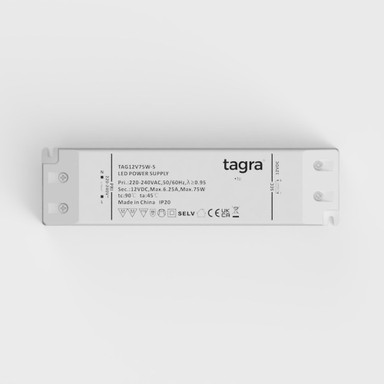 Tagra Professional 12V 75W Constant Voltage LED Driver - TAG12V75W-S_LED_Driver_2__64528.jpg