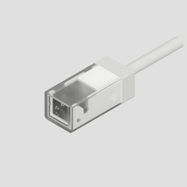 Midi Side View Neon 13x12 Solder-Free Splash Proof Power Connector Outlet, Straight Outwards - NEON1312-IPCONNTOP_1__04938.jpg