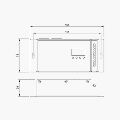 Sunricher Professional 5 Channel LED RDM DMX512 Decoder 3 Pin XLR - SR-2108B-M5-3__35261.jpg