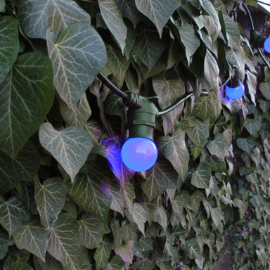 G45 Golf Ball Shape Shatterproof Festoon Lamp, RGB Colour Changing, B22 - GOLF1-BLUE_2.jpg