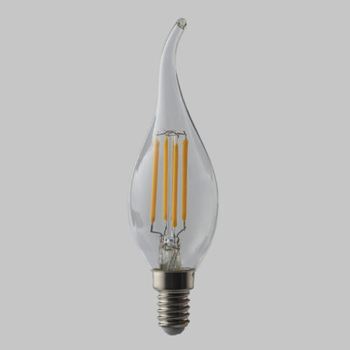Flame Tip Candle CA35 LED Filament Lamp - E14 - 400lm - 2700K Very Warm White - EasyDim - tl-ca35-4d_e14_off__86760__52017__94740__94470.jpg