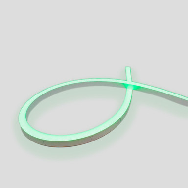 Tagra | IP67 | 24V | Architectural | Horizontal Bend LED Neon Flex | 10x10mm | 4.5W p/m | RGB - TL-NEON-ARCPSV-RGB-_GREEN__76531__42925.jpg