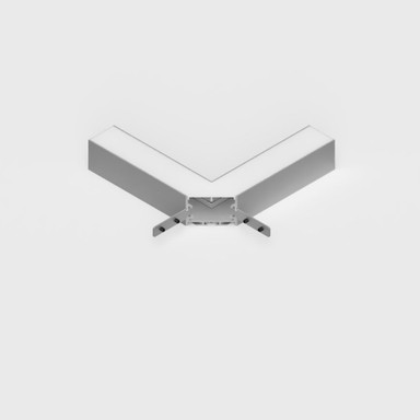 35 x 35mm Cross Connector Silver with Semi-Clear Diffuser - 3535R3-CCONNSIL-3_2__21758.jpg
