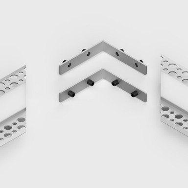 L Corner Connector With Semi Clear Diffuser For 61.5 x 14 Profile - 6114-HCC-3__13321__58748.jpg