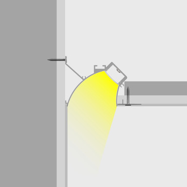 Plaster In Wall Washer LED Aluminium Profile 85.5mm x 56.8mm - 8570-PROJECTION2__36371__66674.jpg