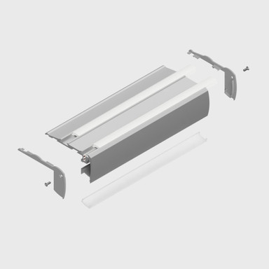Silver Up Down Illumination Stair & Step Aluminium Profile, 2 Metre Length - SS002-EXPLODE__27920__74202.jpg