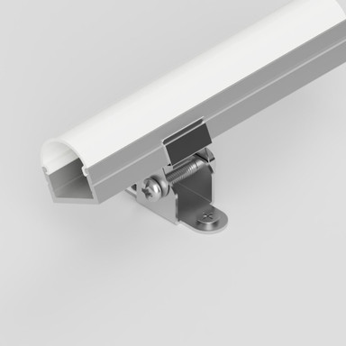 Pack of 4 Adjustable Mounting Clips for Surface Mounted LED Aluminium Channel 20mm x 16mm - 2016-RMC-4__62510__03095.jpg