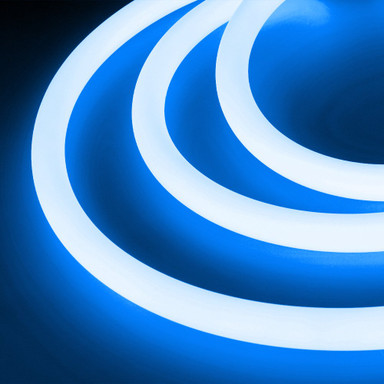 Tagra | IP65 | 24V | Professional | 360 Bend LED Neon Flex | 25x25mm | 14.4W p/m | RGB | 2.5 Metres & 5 Metres - NEON36025_BLUE__86817__46998__31035.jpg