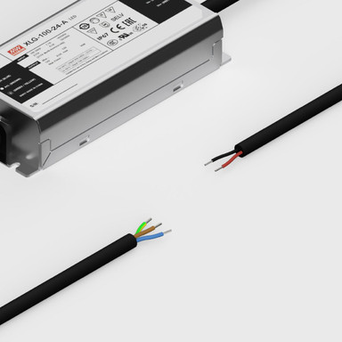 Mean Well XLG Series 24V Constant Voltage LED Driver 96W, IP67 - XLG-100-24_W__77255.jpg