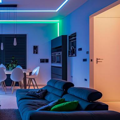 Tagra | IP20 | 24V | Professional COB | LED Strip Light | 840 LEDs p/m | 18.5W p/m | RGB+W | 5m & 50m - TP24-RGBWCOB_INSITU.jpg