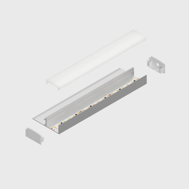 Tagra | Tile In | LED Profile | Aluminium | 21x14mm | Silver - 2114-EXPLODE.jpg