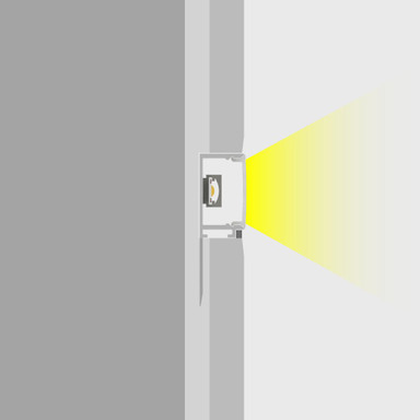 Tagra | Tile In | LED Profile | Aluminium | 21x14mm | Silver - 2114-PROJECTION2.jpg