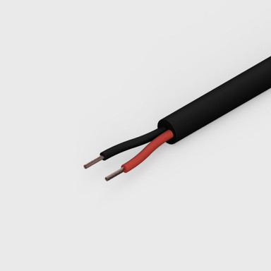 Tagra | 2 Core | Silicone | LED Cable | 0.5mm² - SILCBL-2C-BLACK.jpg