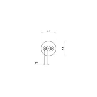 Tagra | 2 Core | Silicone | LED Cable | 0.5mm² - SILCBL-2C.jpg