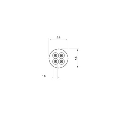 Tagra | 4 Core | Silicone | LED Cable | 0.5mm² - SILCBL-4C.jpg