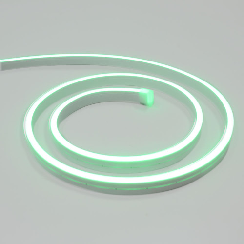 Micro Horizontal Bend LED Neon Flex 4x10mm, Green, 5 Metre Kit