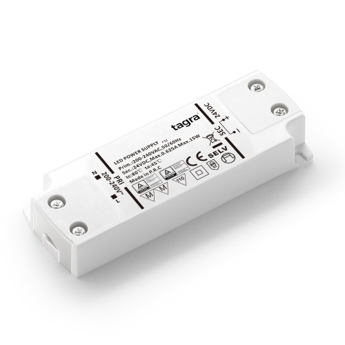 Tagra® Professional 24V Constant Voltage LED Driver 15W