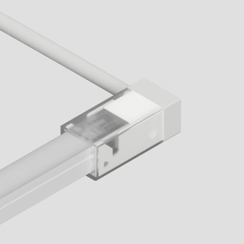 Midi Side View Neon 13x12 Solder-Free Splash Proof Power Connector Outlet, Left Direction - NEON1312-IPCONNLEFT_2__49335.jpg
