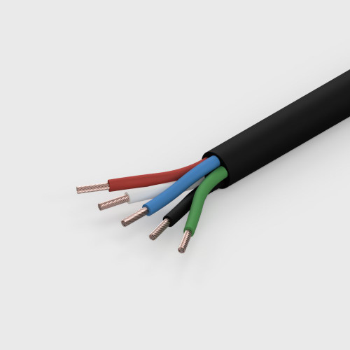 Tagra Pro Low Voltage Cable, 0.5mm Gauge, 5 Core - Tagra_Cable_5_Core_Round_Black__85710__12114__36913.jpg