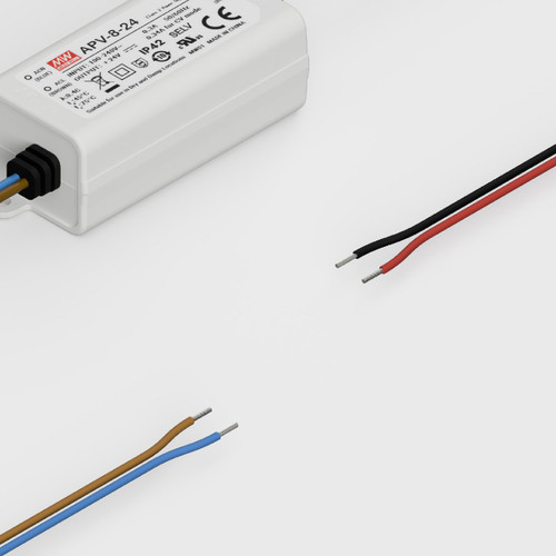 Mean Well APV Series 24V Constant Voltage LED Driver 8W, IP42 - APV-8-24_W__52487.jpg