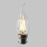Flame Tip Candle CA35 LED Filament Lamp - B22 - 400lm - 2700K Very Warm White - EasyDim - tl-ca35-4d_b22_on_warmer_edit__09962__34919.jpg