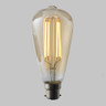 Tear Drop ST64 Squirrel Cage LED Filament Lamp - B22 - 400lm - 2200K Extra Warm White - EasyDim - st64-4d_b22_on__76488__91241__11909__68541.jpg